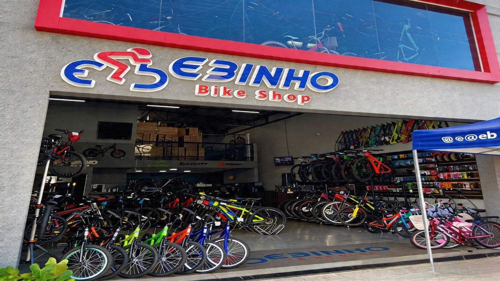 Fachada Ebinho Bike Shop Caldas Novas
